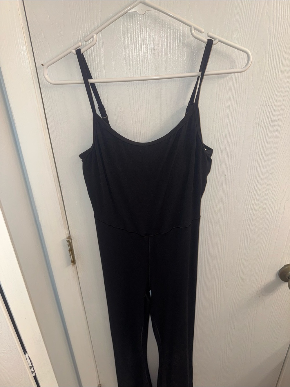 Aerie Offline Black Athletic Jumpsuit